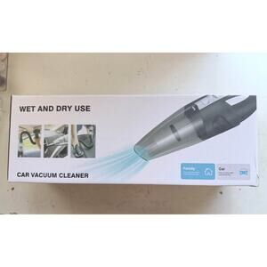 Wet and dry car vacuum